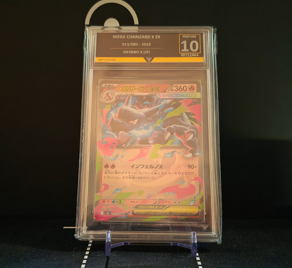 Mega Charizard X EX , Jap GG 10