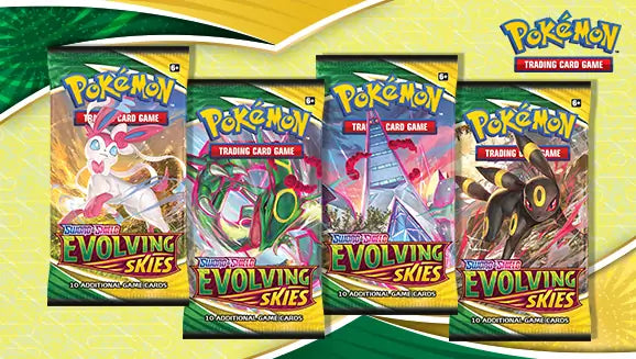 Pokémon TCG: Evolving Skies Booster Pack (Factory Sealed)